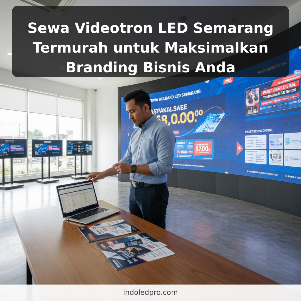 Sewa Videotron LED Semarang Termurah untuk Maksimalkan Branding Bisnis Anda - ilustrasi