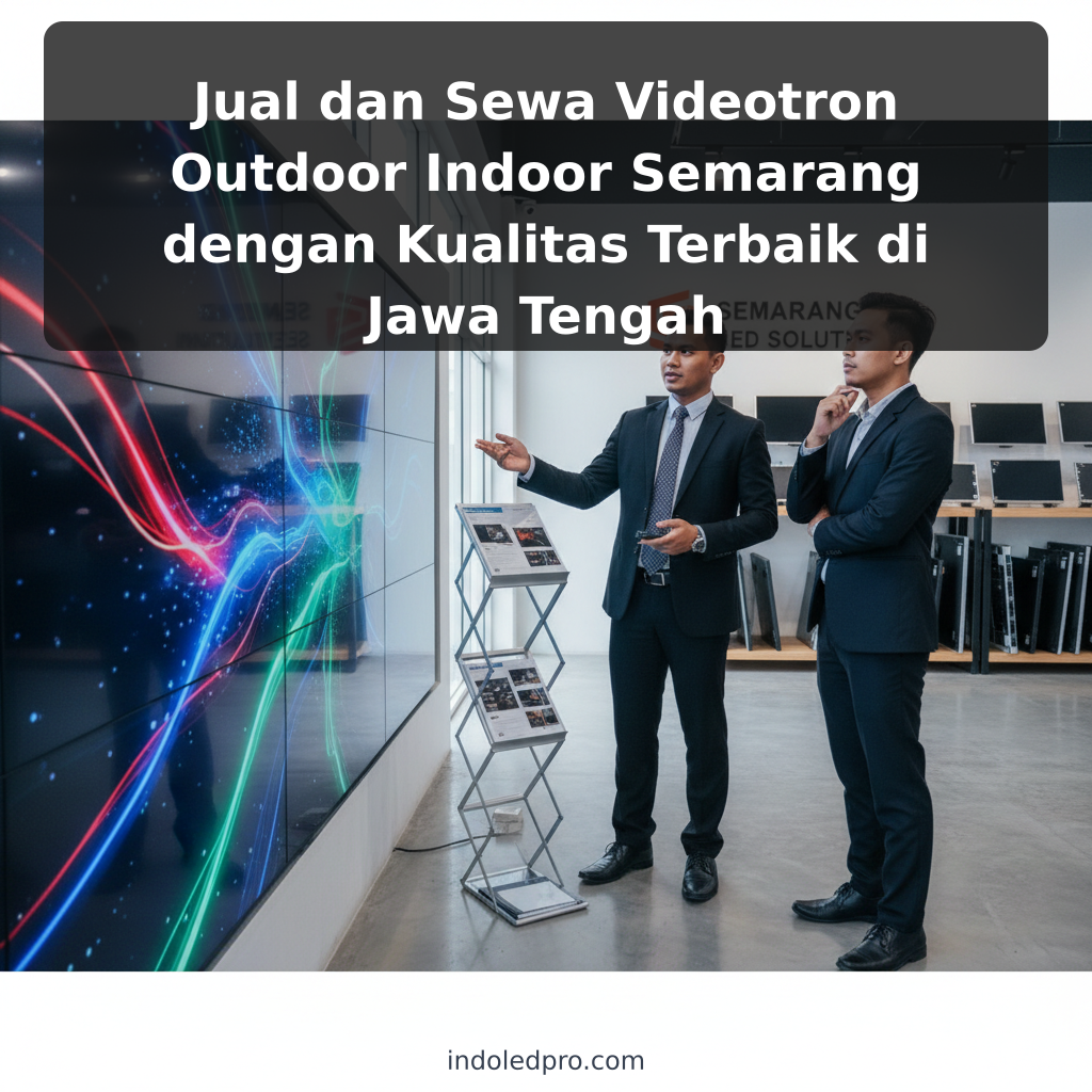 Jual dan Sewa Videotron Outdoor Indoor Semarang dengan Kualitas Terbaik di Jawa Tengah - ilustrasi