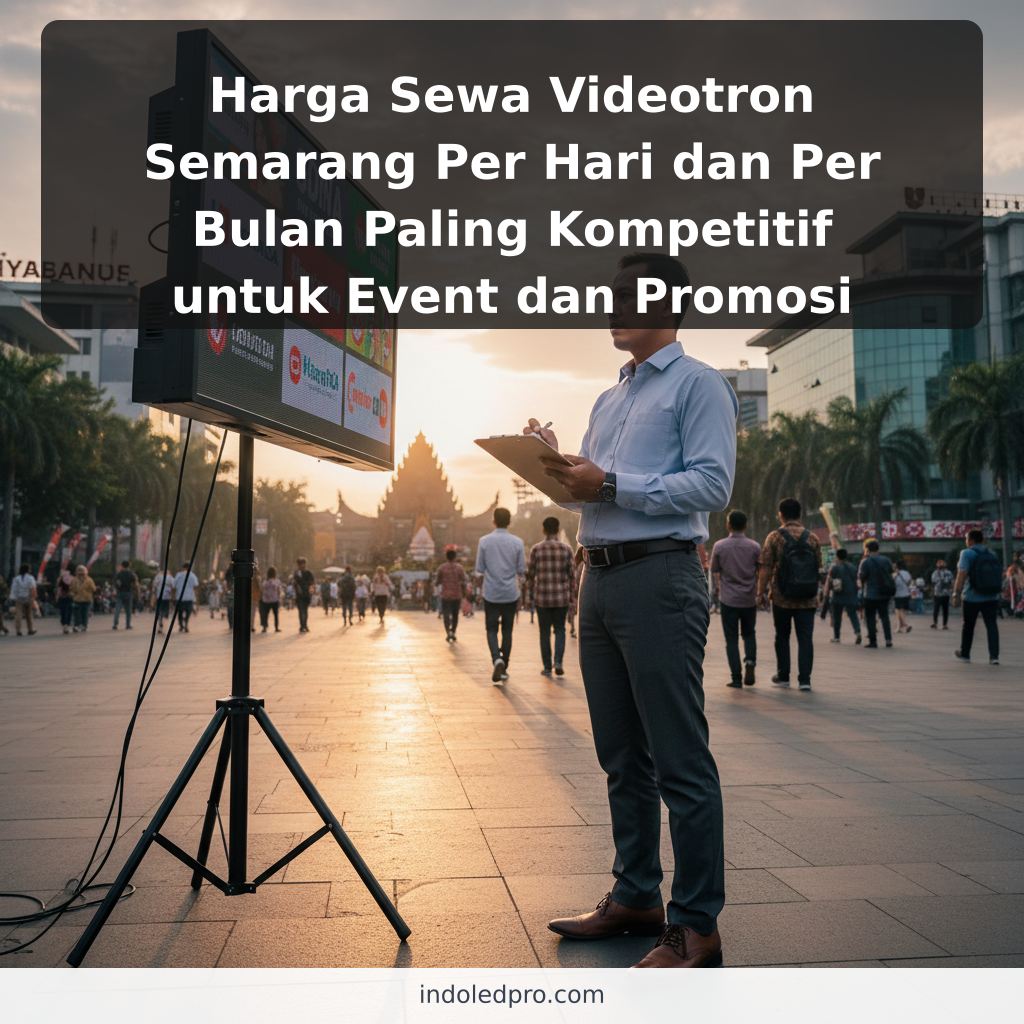 Harga Sewa Videotron Semarang Per Hari dan Per Bulan Paling Kompetitif untuk Event dan Promosi - ilustrasi