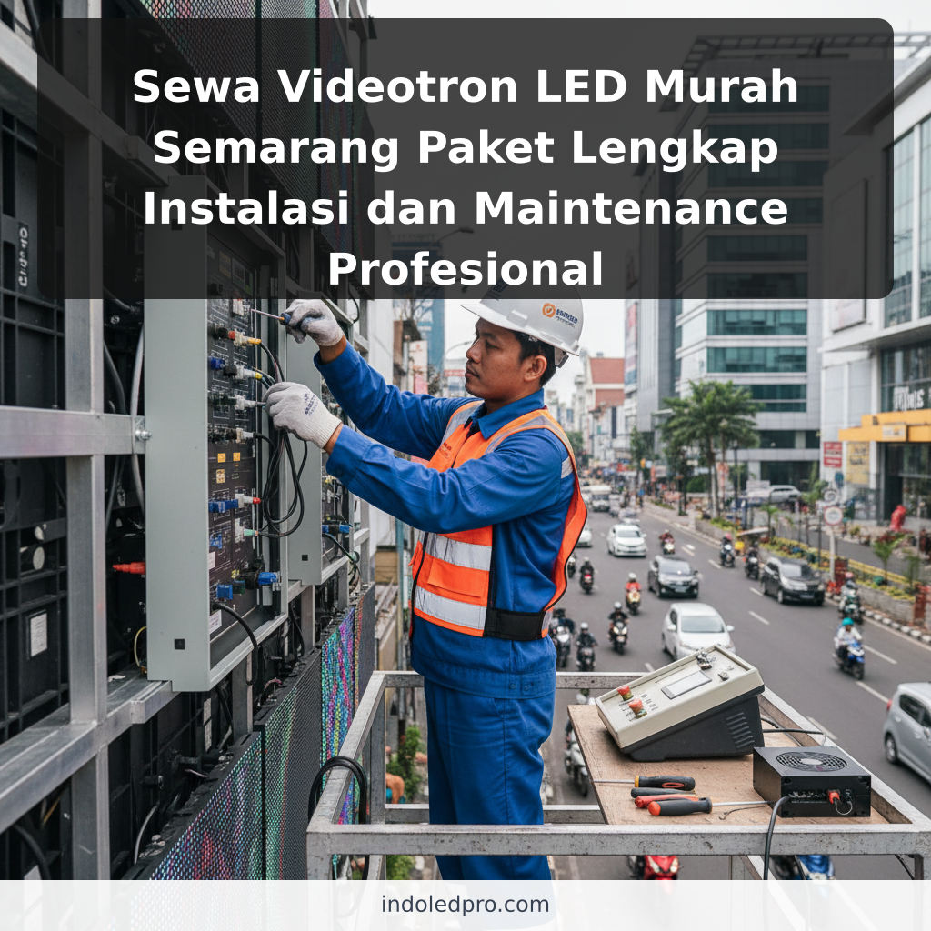 Sewa Videotron LED Murah Semarang Paket Lengkap Instalasi dan Maintenance Profesional - ilustrasi