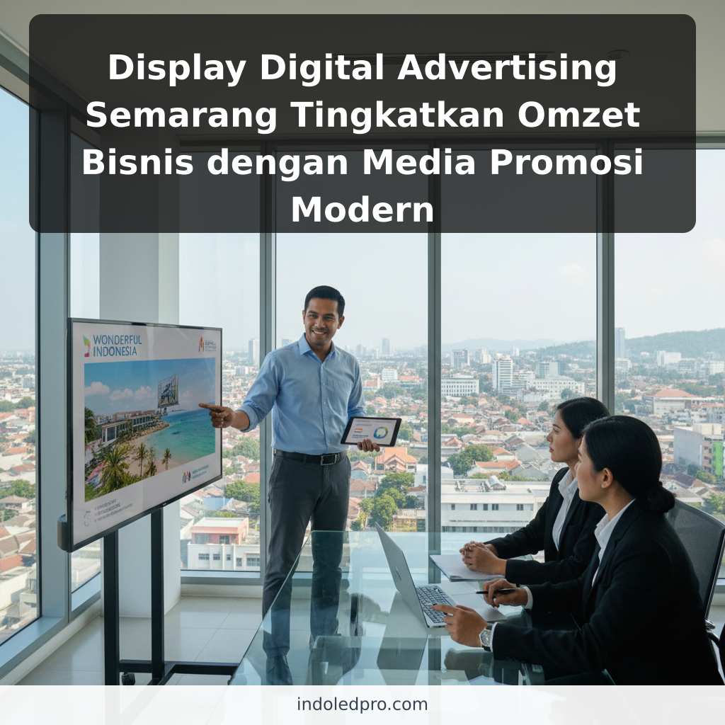 Display Digital Advertising Semarang Tingkatkan Omzet Bisnis dengan Media Promosi Modern - ilustrasi