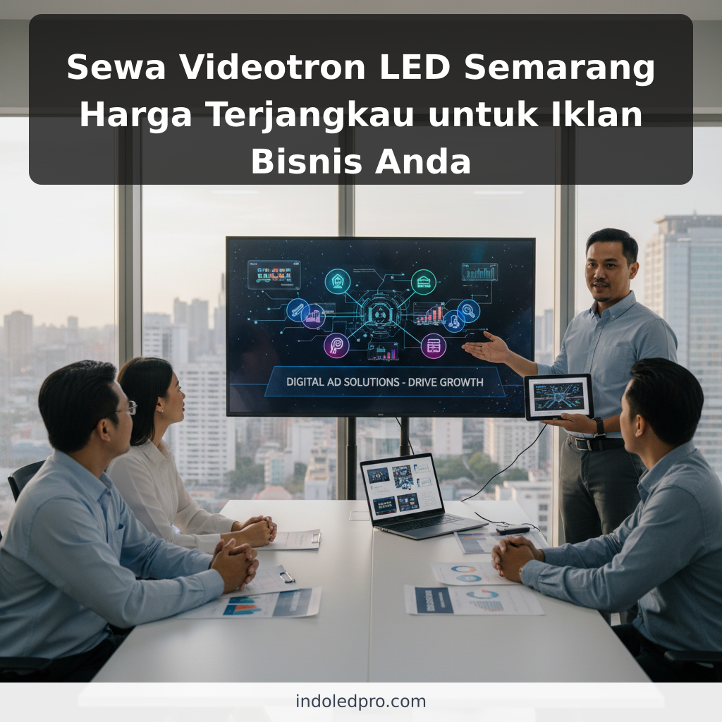 Sewa Videotron LED Semarang Harga Terjangkau untuk Iklan Bisnis Anda - ilustrasi
