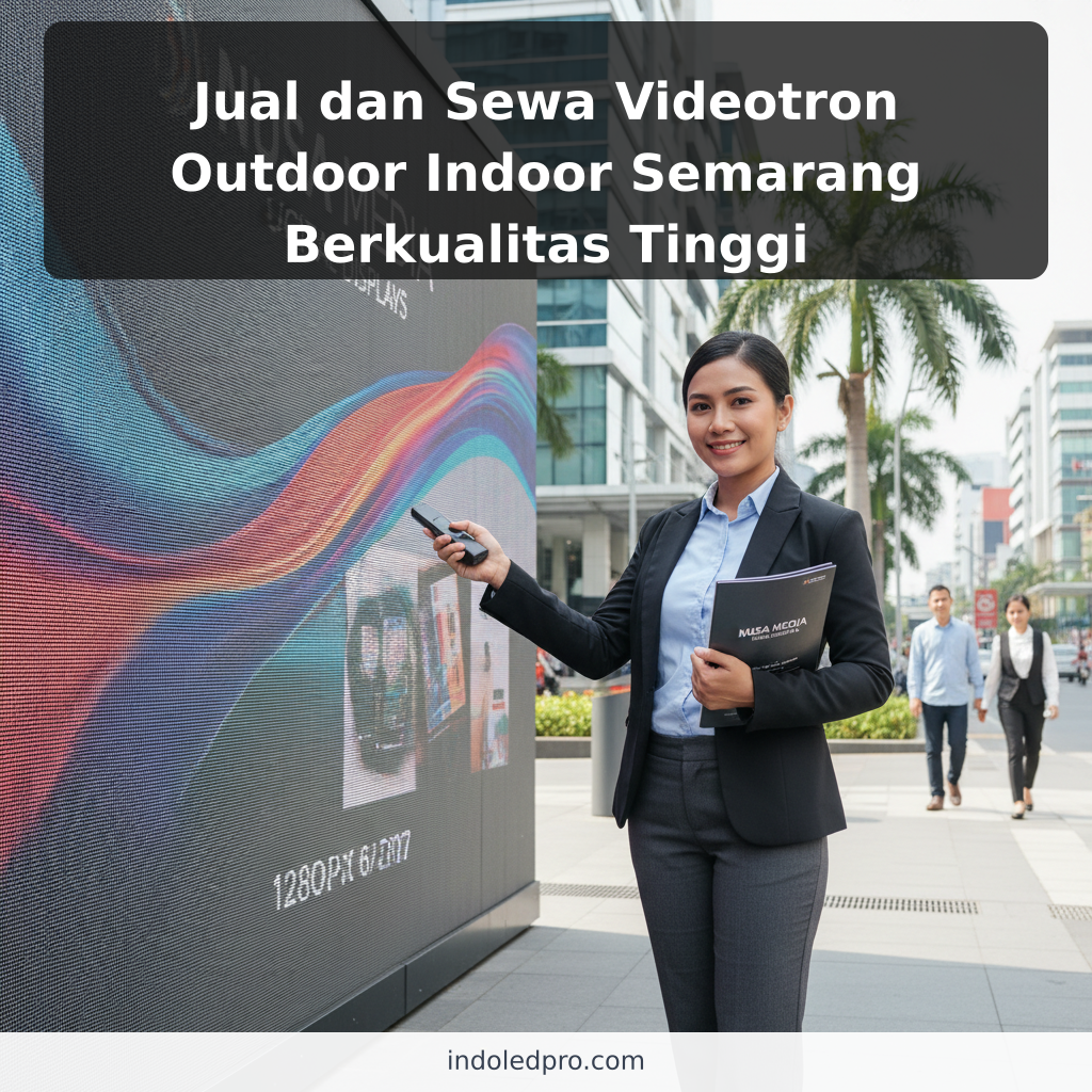 Jual dan Sewa Videotron Outdoor Indoor Semarang Berkualitas Tinggi - ilustrasi