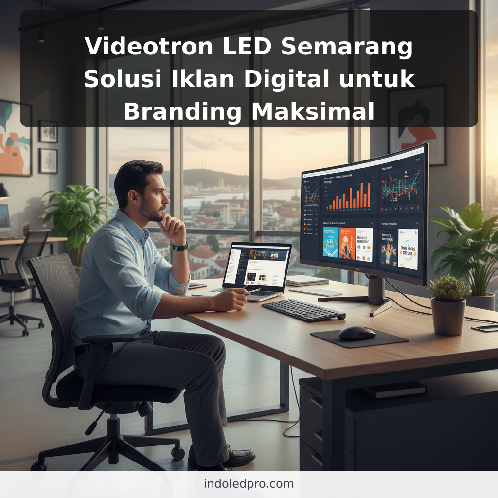 Videotron LED Semarang Solusi Iklan Digital untuk Branding Maksimal