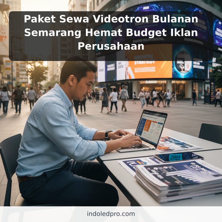 Paket Sewa Videotron Bulanan Semarang Hemat Budget Iklan Perusahaan