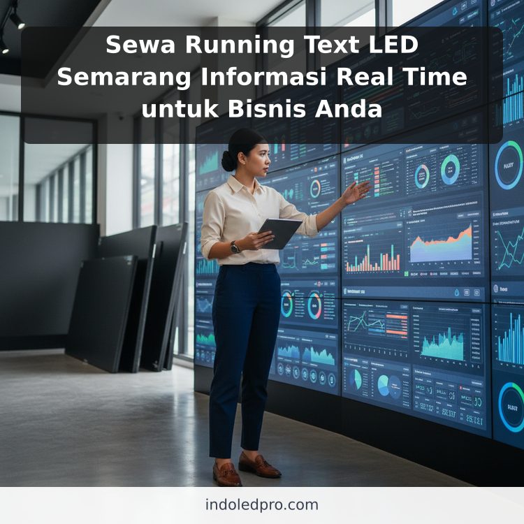 Sewa Running Text LED Semarang Informasi Real Time untuk Bisnis Anda ilustrasi