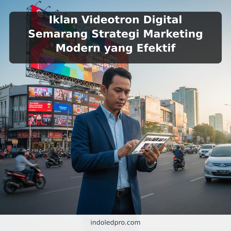 Iklan Videotron Digital Semarang Strategi Marketing Modern yang Efektif ilustrasi