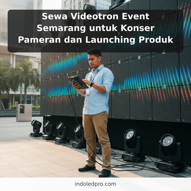 Sewa Videotron Event Semarang untuk Konser Pameran dan Launching Produk