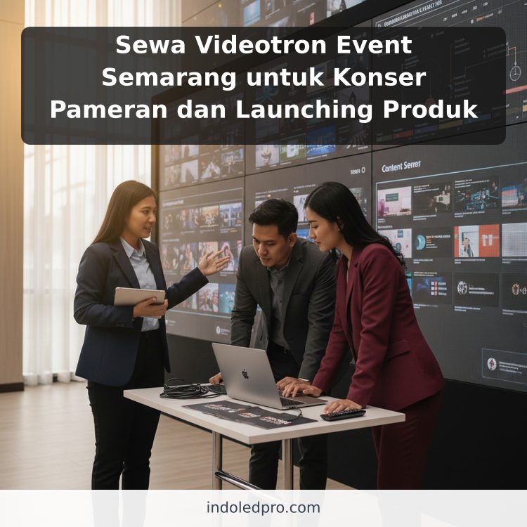 Sewa Videotron Event Semarang untuk Konser Pameran dan Launching Produk ilustrasi