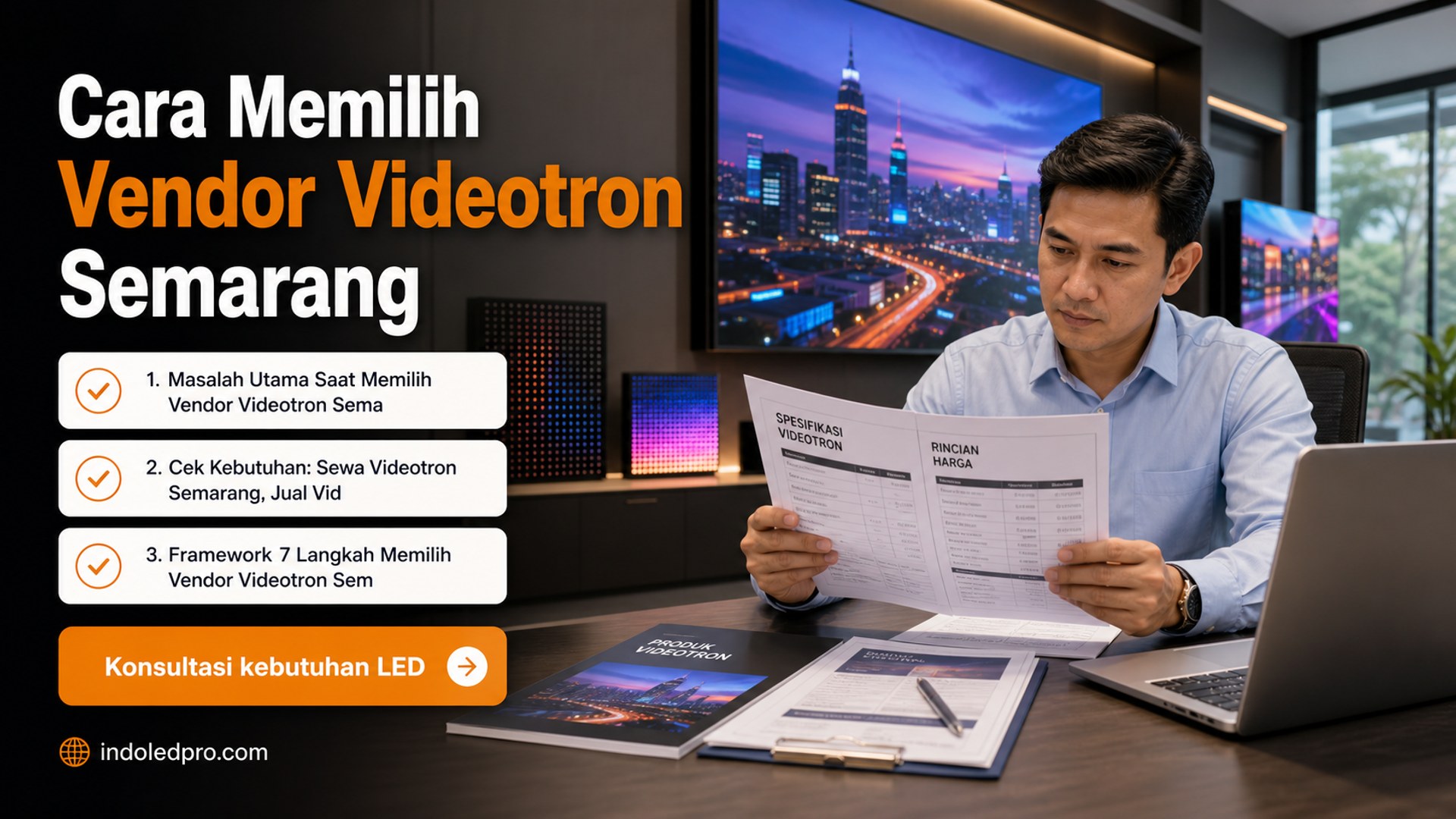 sewa videotron Semarang - Cara Memilih Vendor Videotron Semarang
