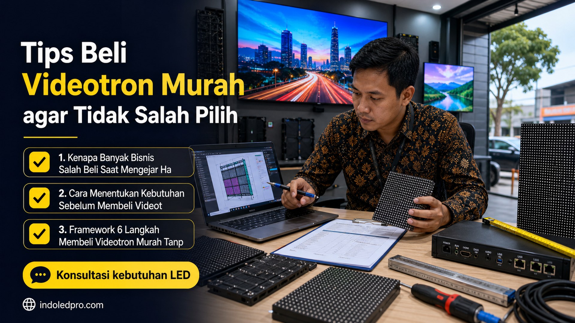 sewa videotron Semarang - Tips Beli Videotron Murah agar Tidak Salah Pilih