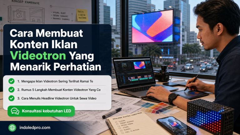 Cara Membuat Konten Iklan Videotron Yang Menarik Perhatian
