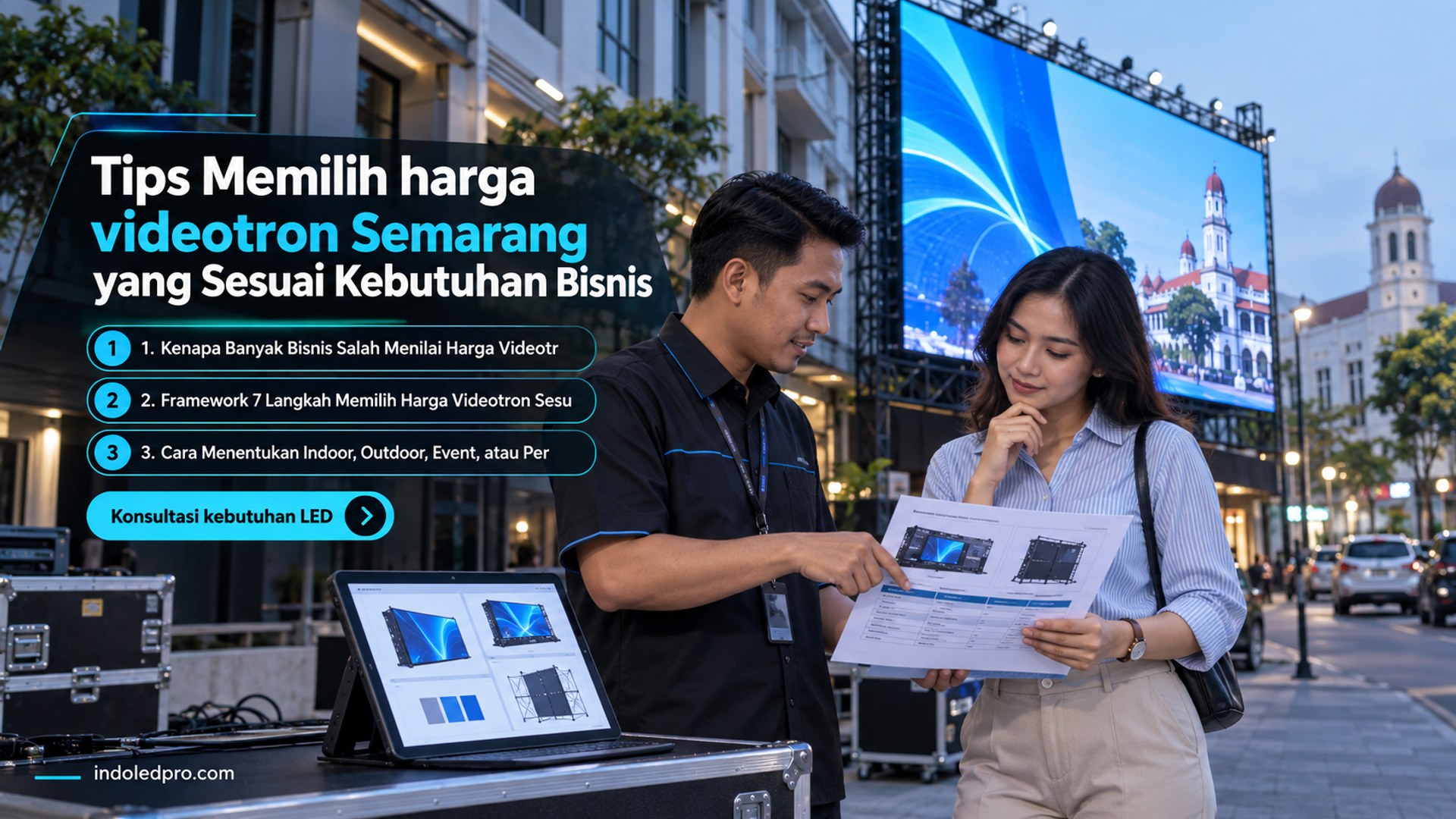 sewa videotron Semarang - Tips Memilih harga videotron Semarang yang Sesuai Kebutuhan Bisnis