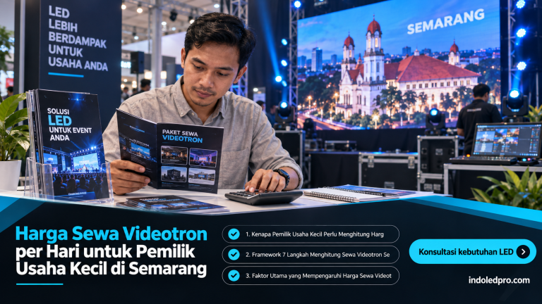 Harga Sewa Videotron per Hari untuk Pemilik Usaha Kecil di Semarang