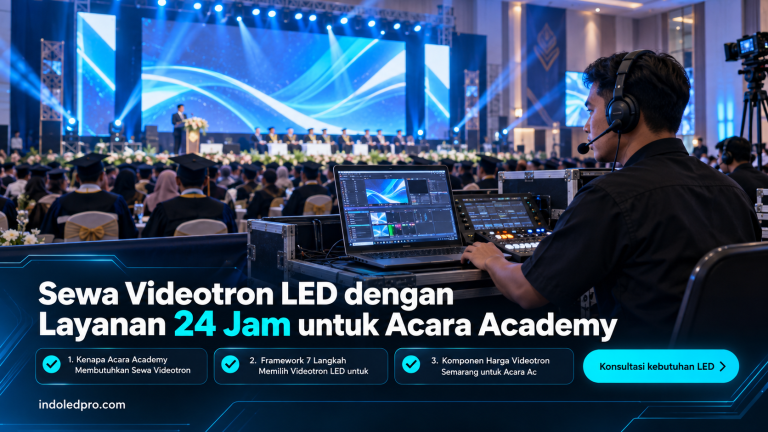 Sewa Videotron LED dengan Layanan 24 Jam untuk Acara Academy