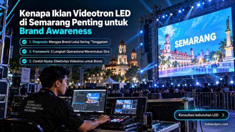 Kenapa Iklan Videotron LED di Semarang Penting untuk Brand Awareness