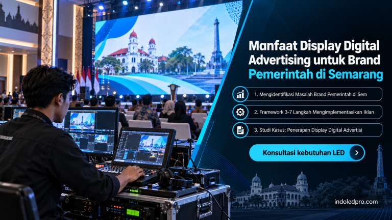 Manfaat Display Digital Advertising untuk Brand Pemerintah di Semarang